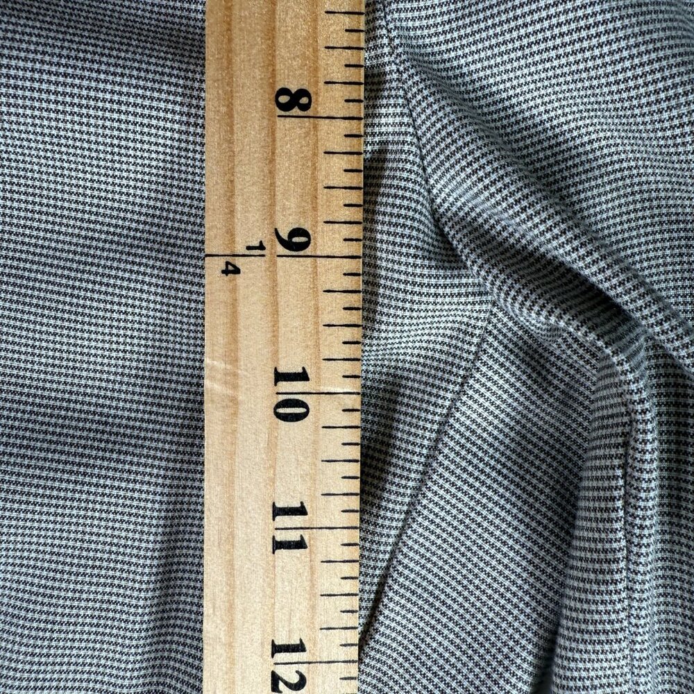 Zara Basic Collection Black White Houndstooth Ruf… - image 7